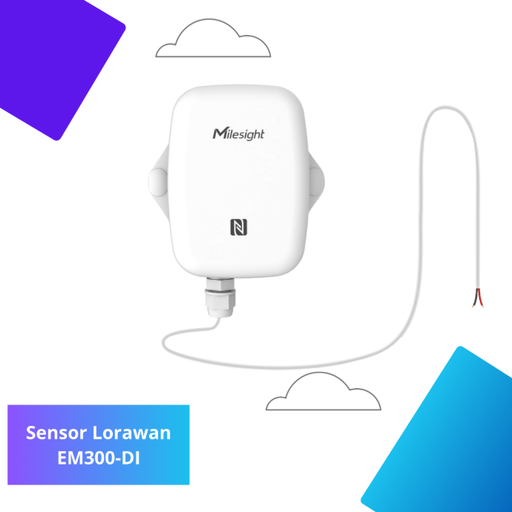 ¡Nuevo! Sensor de pulsos  Milesight EM300-DI